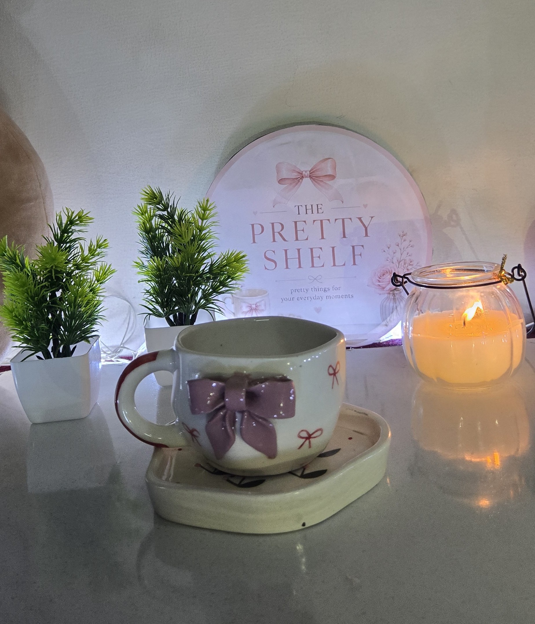 Pretty Floral Cup & Saucer